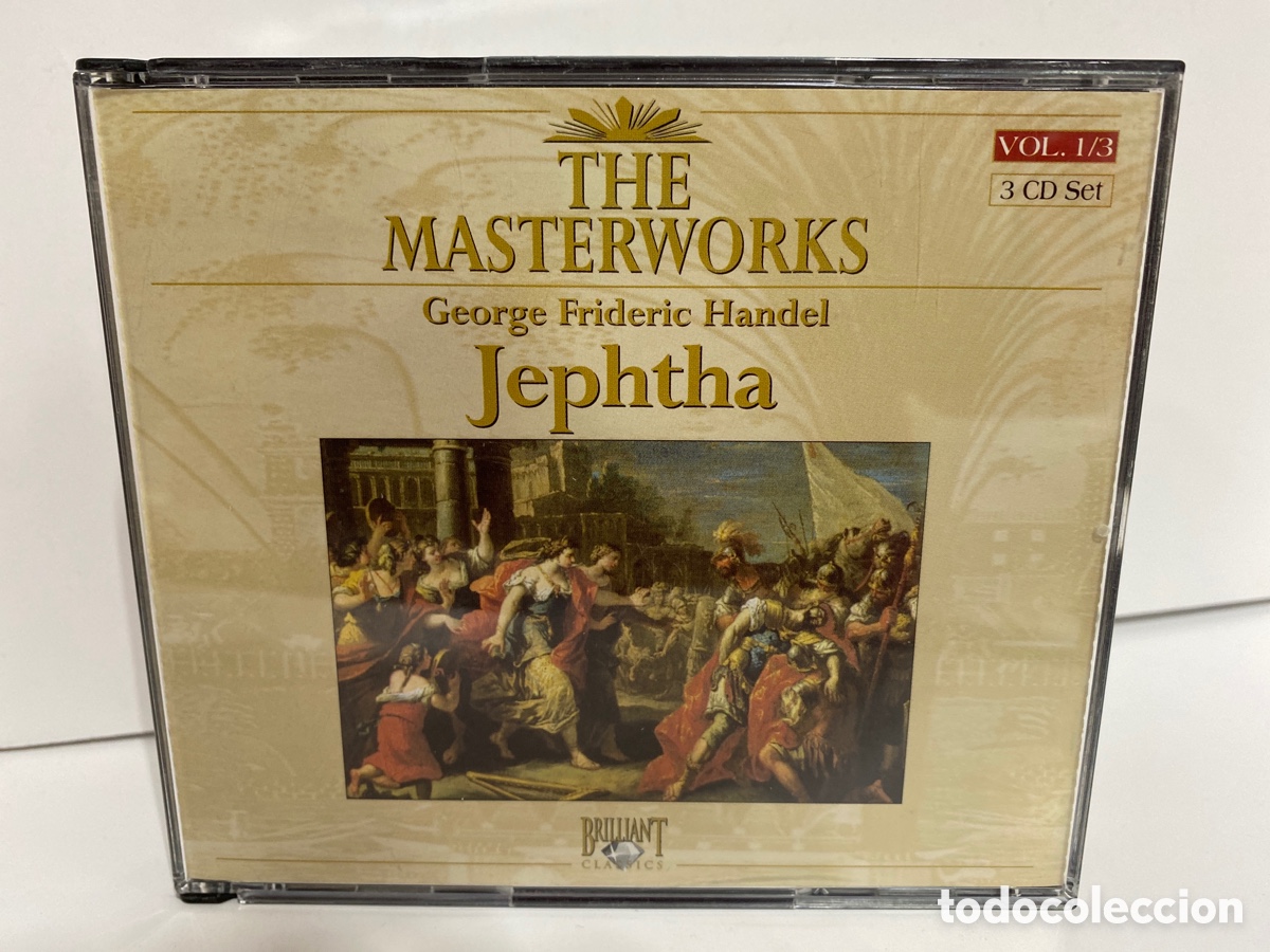 CDs de m&uacute;sica: H&auml;ndel - Marcus Creed - Jephtha (3xCD, Album) - Foto 1