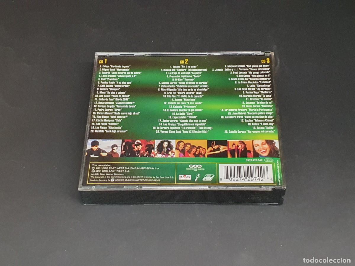 CDs de m&uacute;sica: 3 CD - LOS &Eacute;XITOS DEL A&Ntilde;O - 60 GRANDES &Eacute;XITOS & ARTISTAS ORIGINALES - Foto 3