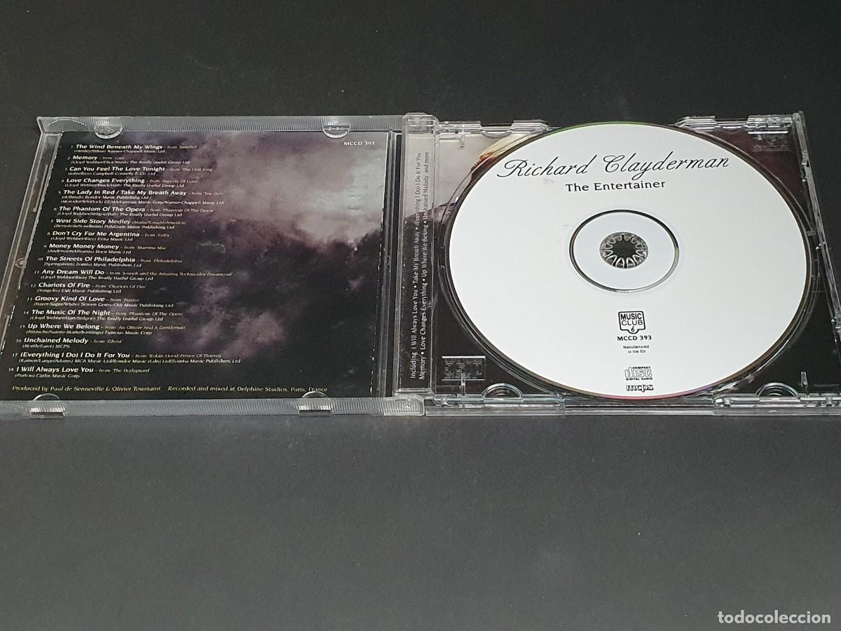 CDs de m&uacute;sica: CD RICHARD CLAYDERMAN - THE ENTERTAINER - Foto 2