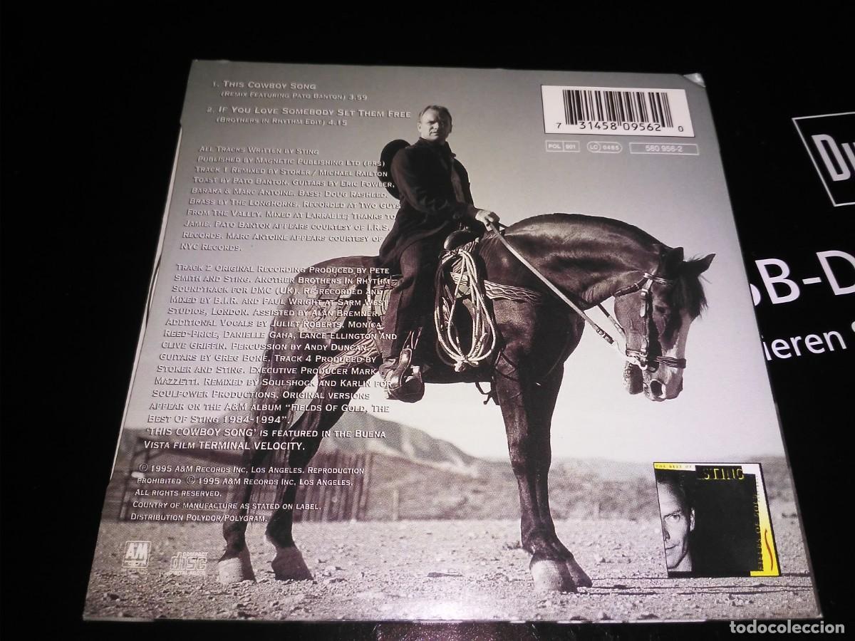 CDs de m&uacute;sica: Sting - This Cowboy Song CD Single - Foto 2