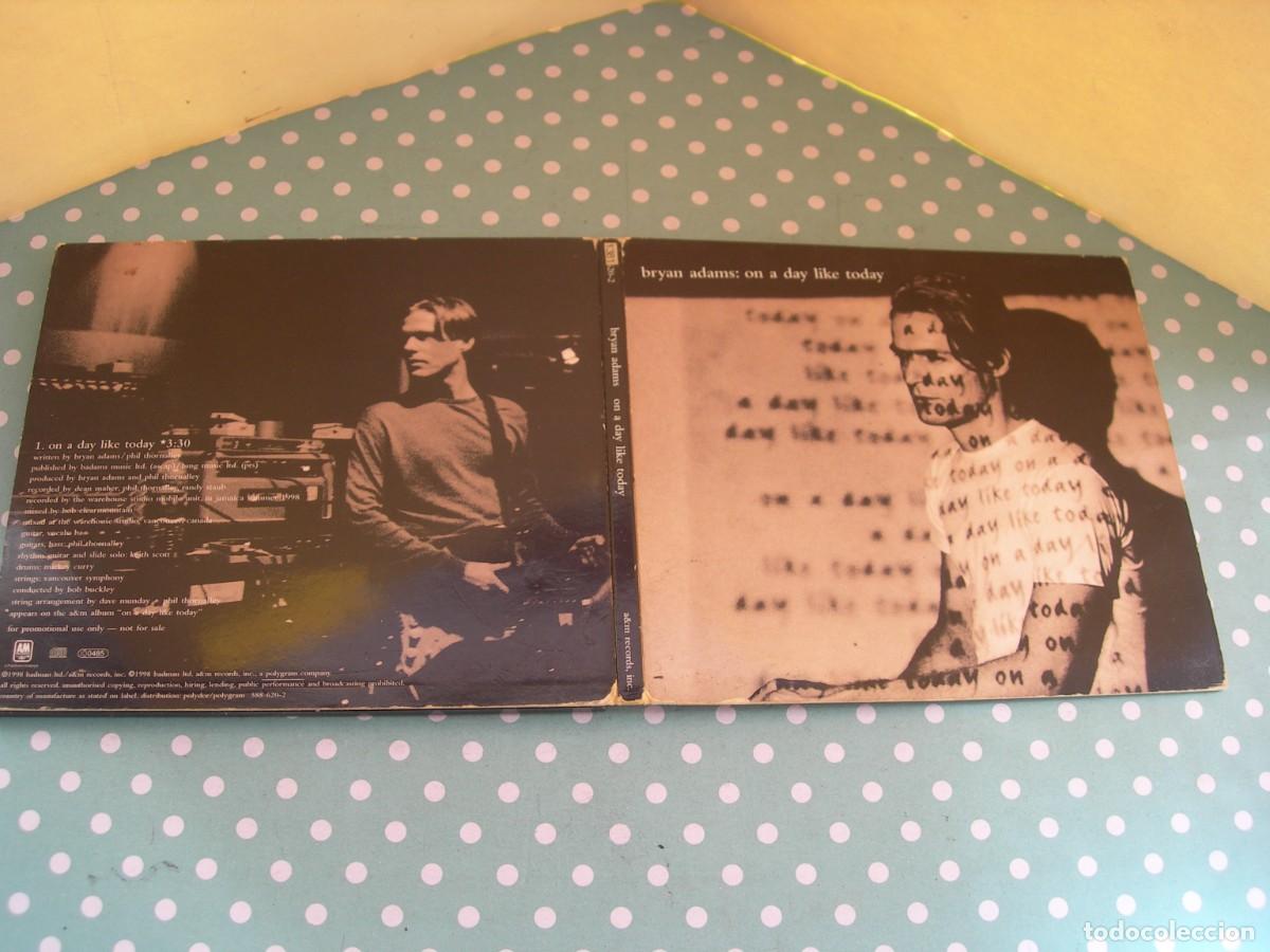 CDs de m&uacute;sica: BRYAN ADAMS / ONE A DAY LIKE TODAY / CD SINGLE / POP - Foto 1