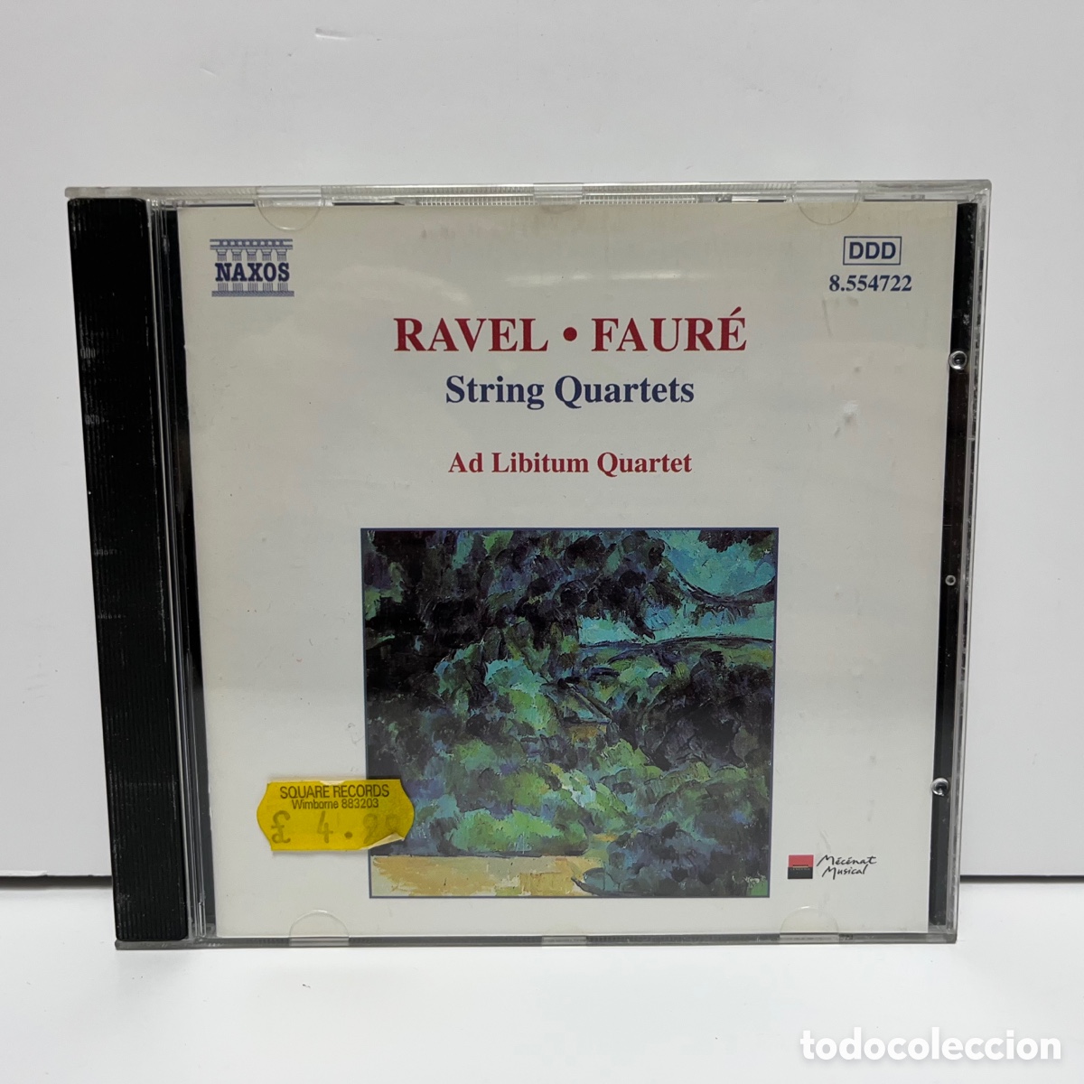 CDs de m&uacute;sica: Ravel &middot; Faur&eacute; - Ad Libitum Quartet - String Quartets (CD, Album) - Foto 1