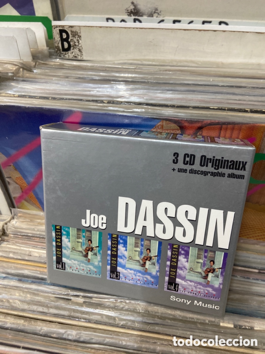 CDs de m&uacute;sica: Joe dassin 3 cds precintado - Foto 1
