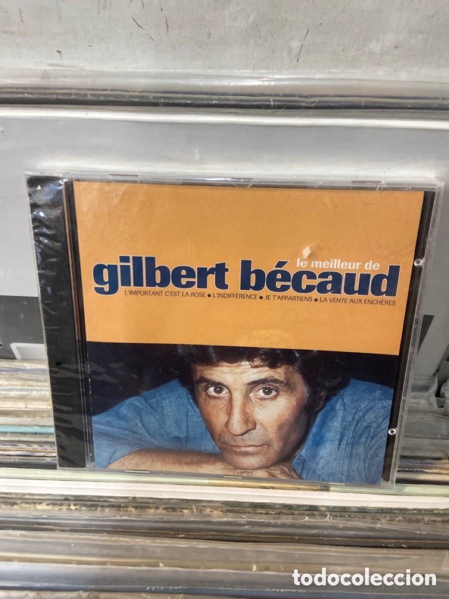 CDs de m&uacute;sica: Le meilleur de gilbert becaud - Foto 1