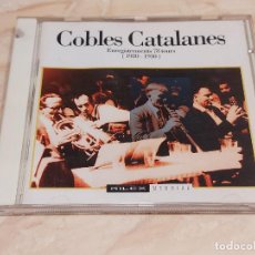CDs de Música: COBLES CATALANES / ENREGISTRAMENTS 78 TOURS / CD-SILEX MEMOIRE-1992 / 23 TEMAS / IMPECABLE.