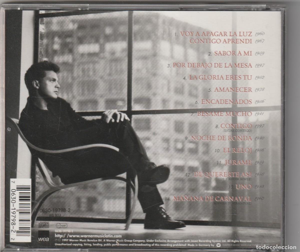 CDs de m&uacute;sica: LUIS MIGUEL - ROMANCES (CD WEA 1997) - Foto 2