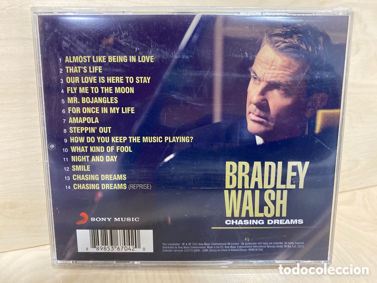 CDs de m&uacute;sica: Bradley Walsh - Chasing Dreams (CD, Album) - Foto 2