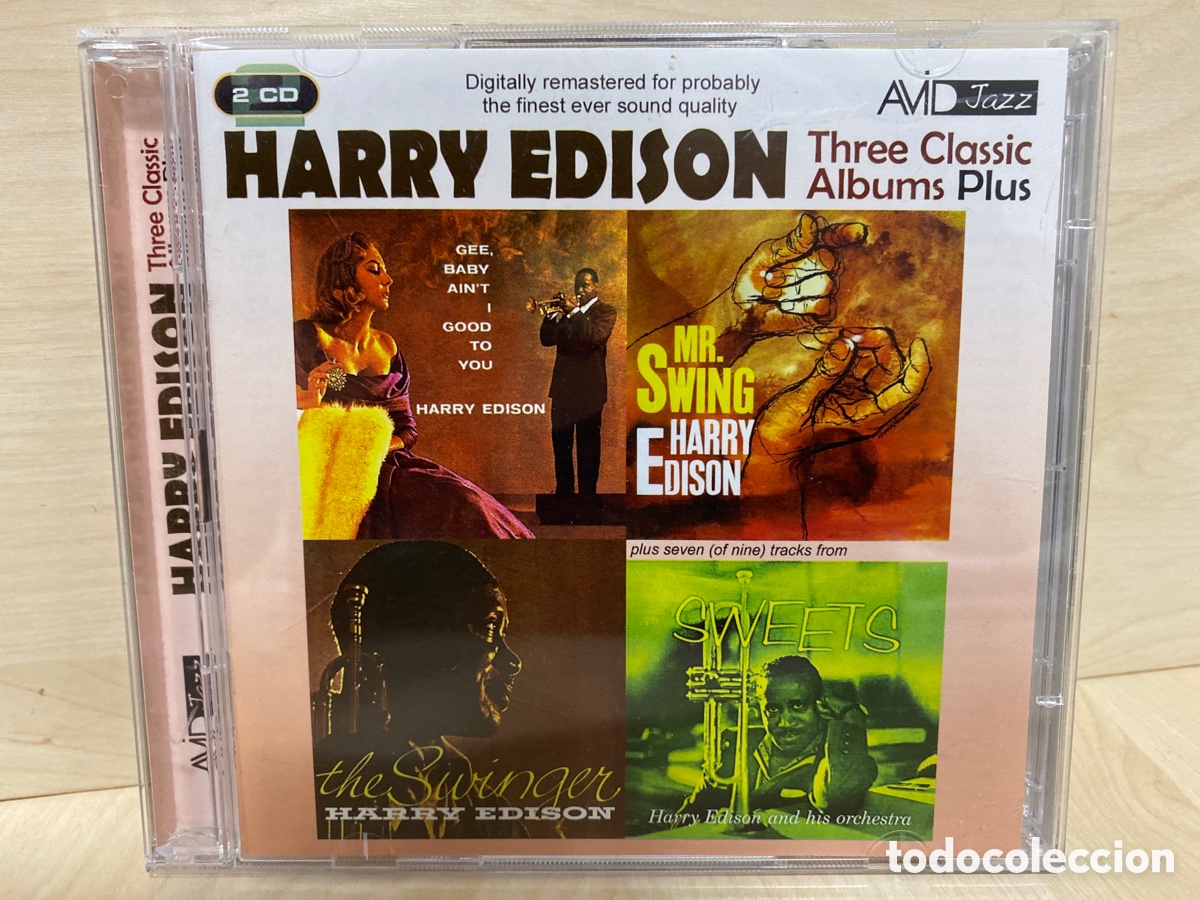 CDs de m&uacute;sica: Harry Edison - Three Classic Albums Plus (2xCD) - Foto 1