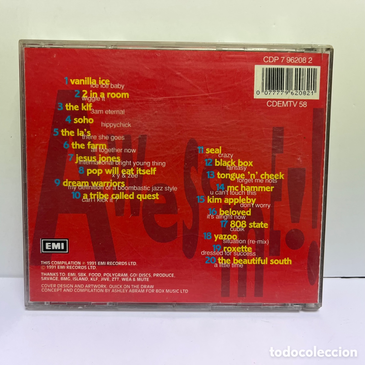 CDs de m&uacute;sica: Various - Awesome!! (CD, Comp) - Foto 2