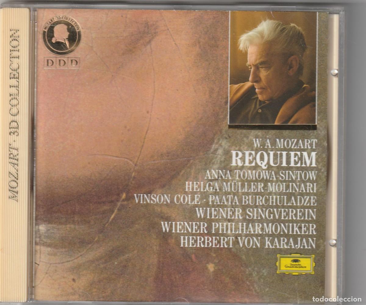CDs de m&uacute;sica: MOZART - REQUIEM (CD DG) KARAJAN - Foto 1