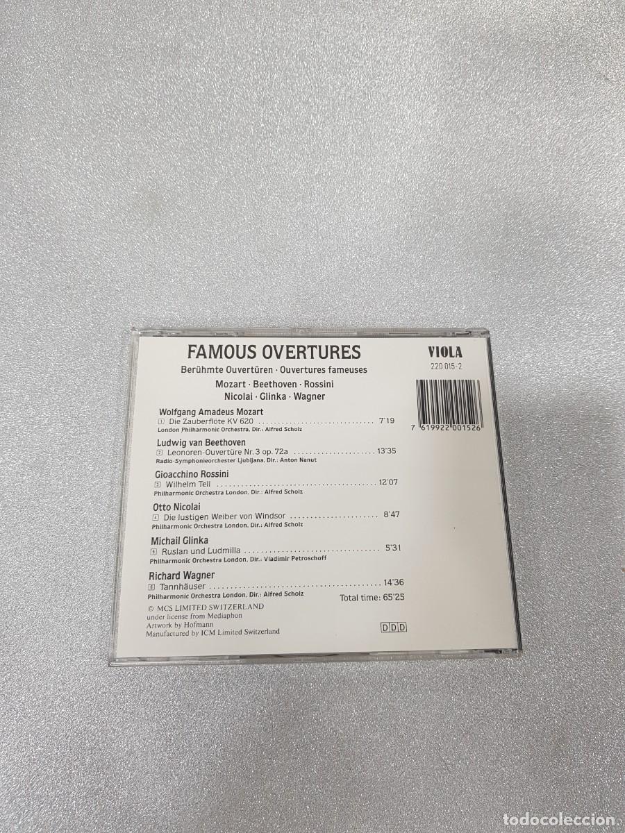 CDs de m&uacute;sica: Famous overtures Cd - Foto 3
