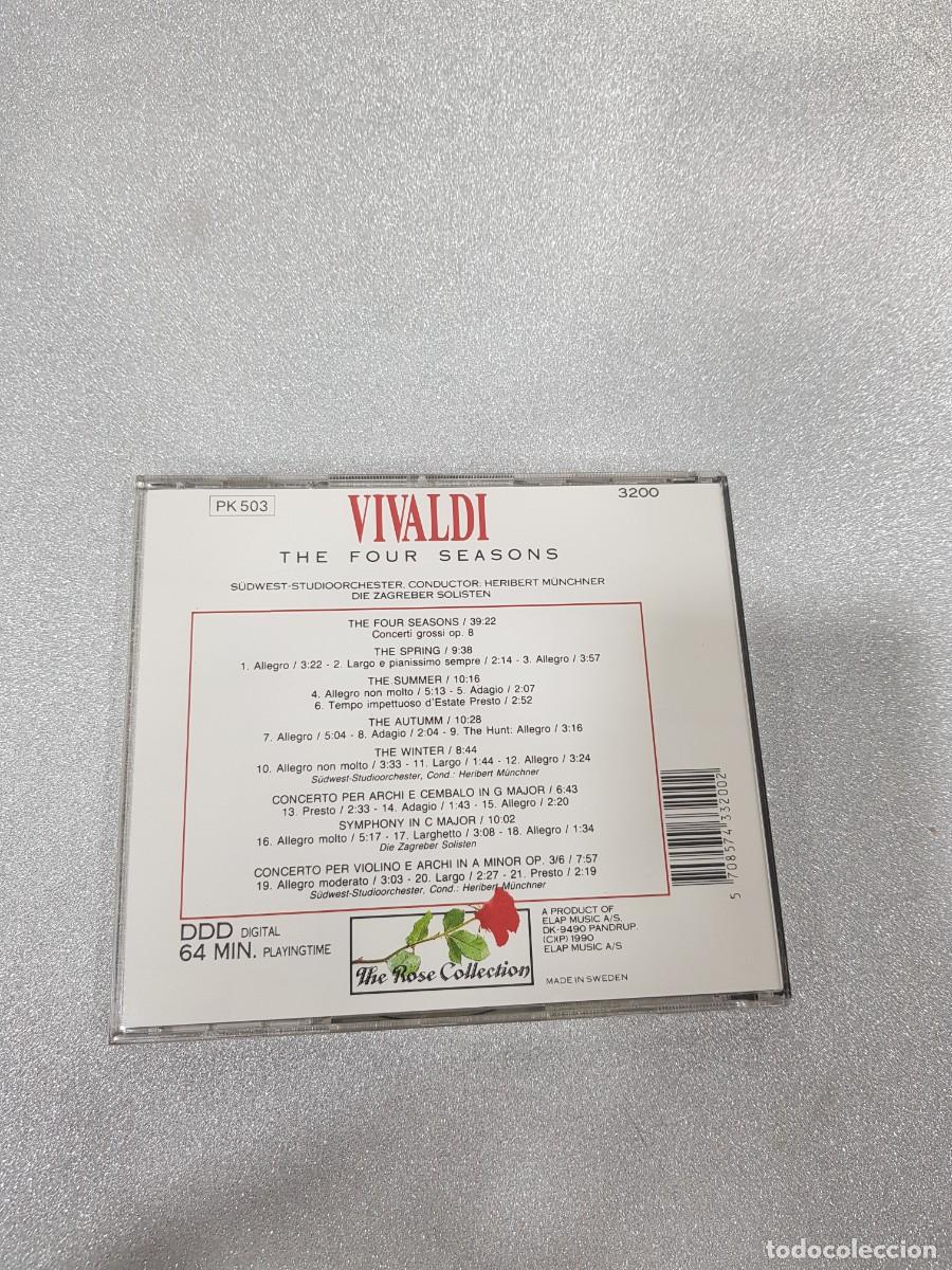 CDs de m&uacute;sica: Vivaldi the four seasons Cd - Foto 3