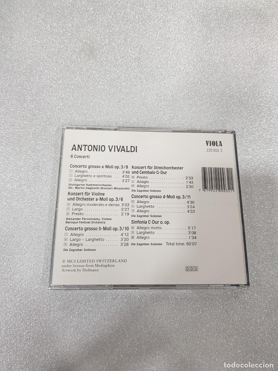 CDs de m&uacute;sica: Antonio vivaldi Cd - Foto 3