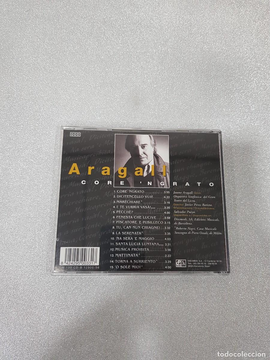 CDs de m&uacute;sica: Argall core ingato CD - Foto 3