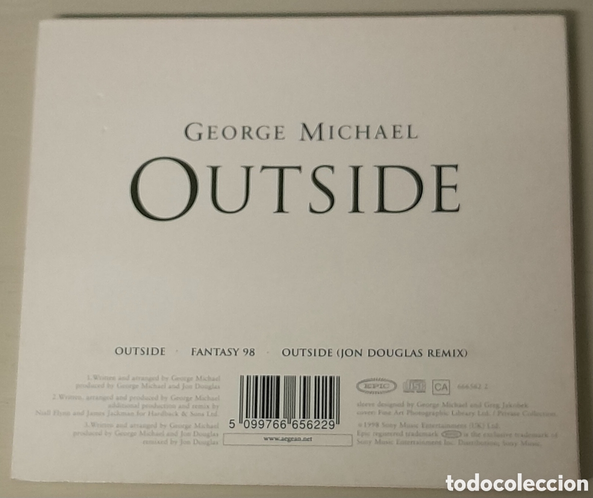 CDs de m&uacute;sica: GEORGE MICHAEL - OUTSIDE - CDSINGLE - Foto 3