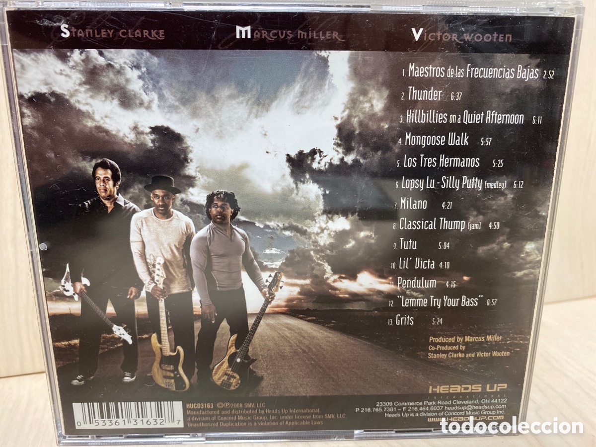 CDs de m&uacute;sica: S. M. V. - Thunder (CD, Album) - Foto 2
