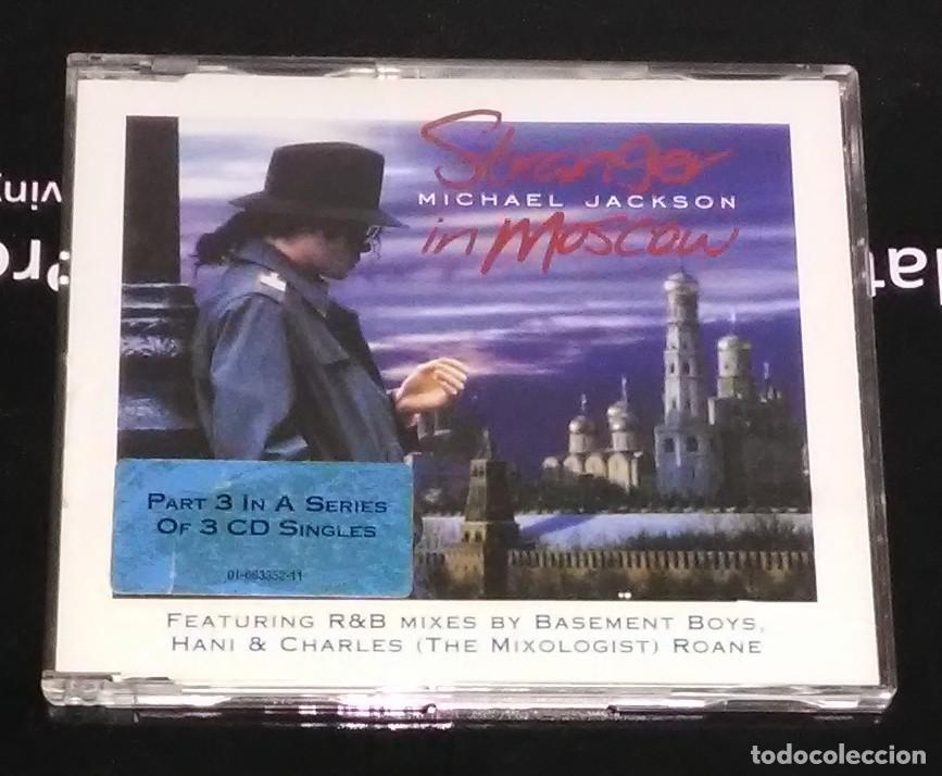 CDs de m&uacute;sica: CD Single Michael Jackson - Stranger in Moscow part 3 - Foto 1