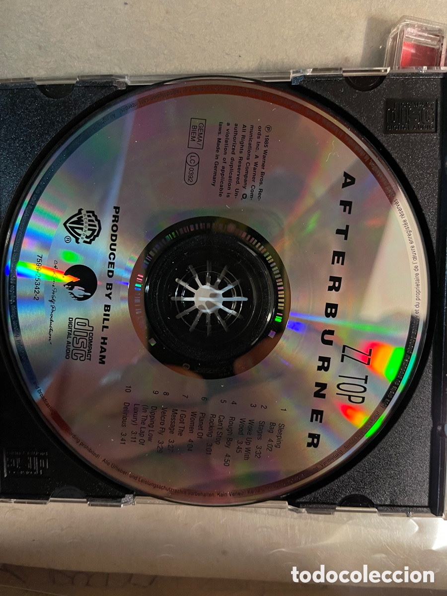CDs de m&uacute;sica: Zz Top Afterburner - Foto 2