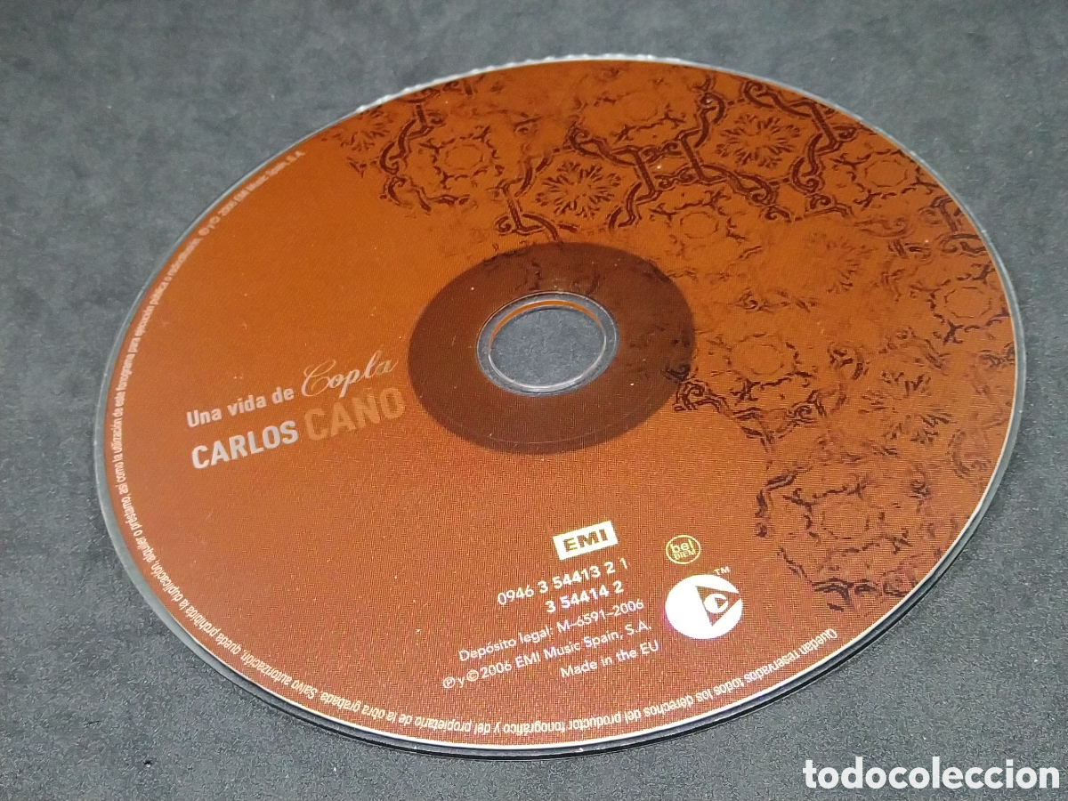 CDs de m&uacute;sica: CARLOS CANO - UNA VIDA DE COPLA - CD + DVD - 2006 - Foto 7