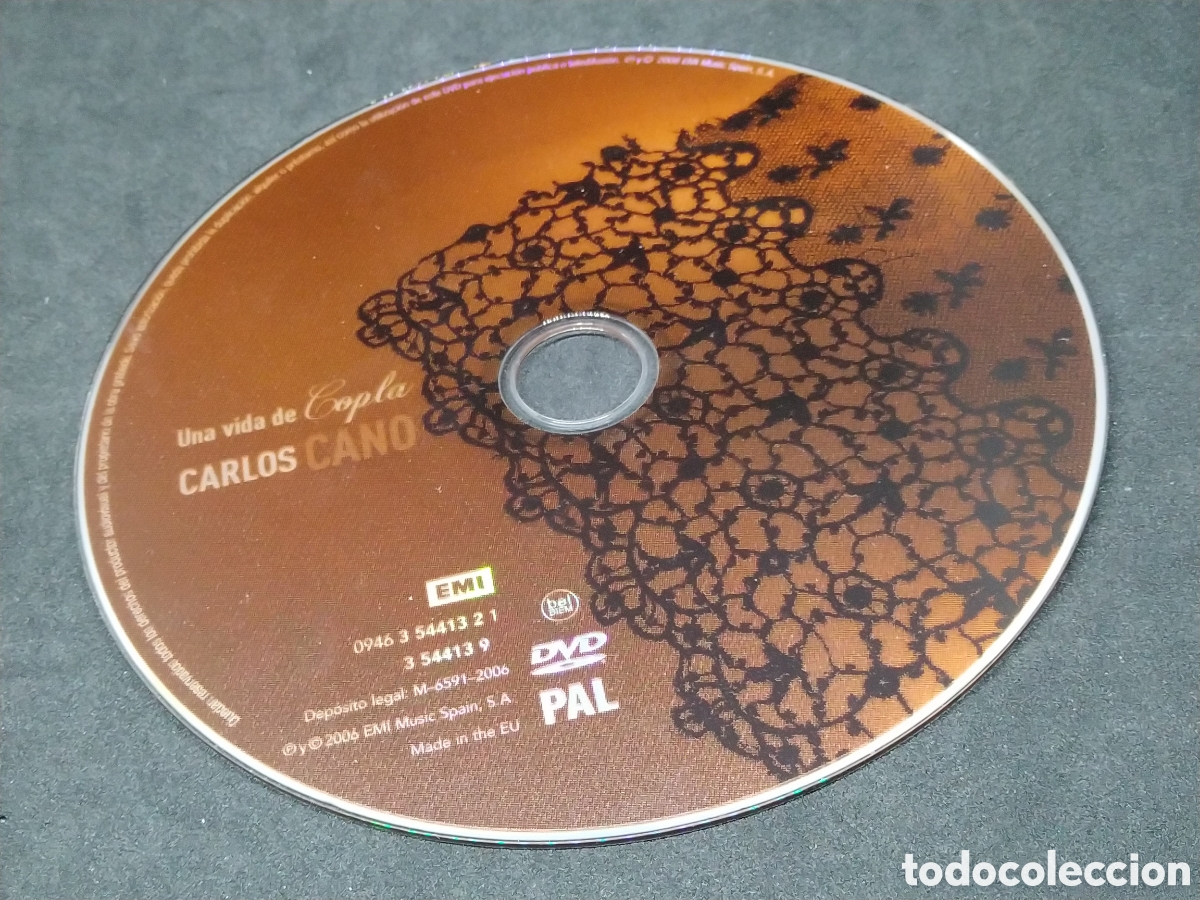 CDs de m&uacute;sica: CARLOS CANO - UNA VIDA DE COPLA - CD + DVD - 2006 - Foto 8