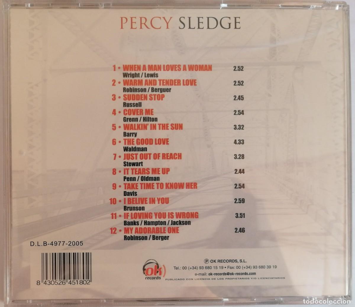 CDs de m&uacute;sica: Percy Sledge, Percy Sledge, OK Records CD-2140 - Foto 4