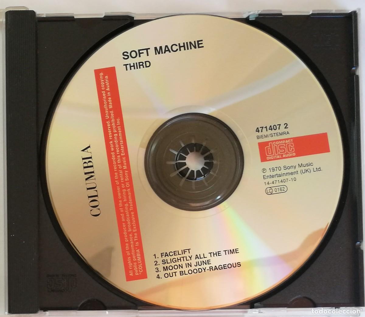 CDs de m&uacute;sica: Soft Machine, Third, Columbia &lrm;&ndash; COL 471407 2 - Foto 3