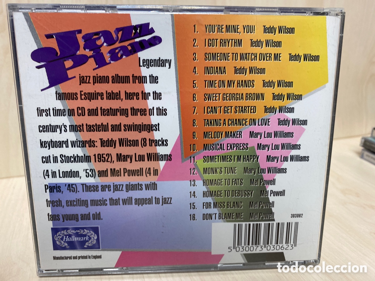 CDs de m&uacute;sica: Various - Jazz Piano (CD, Album) - Foto 2