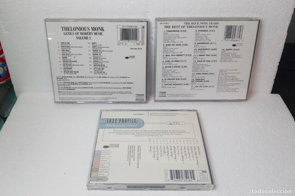 CDs de m&uacute;sica: COLECCI&Oacute;N THELONIOUS MONK - Foto 3