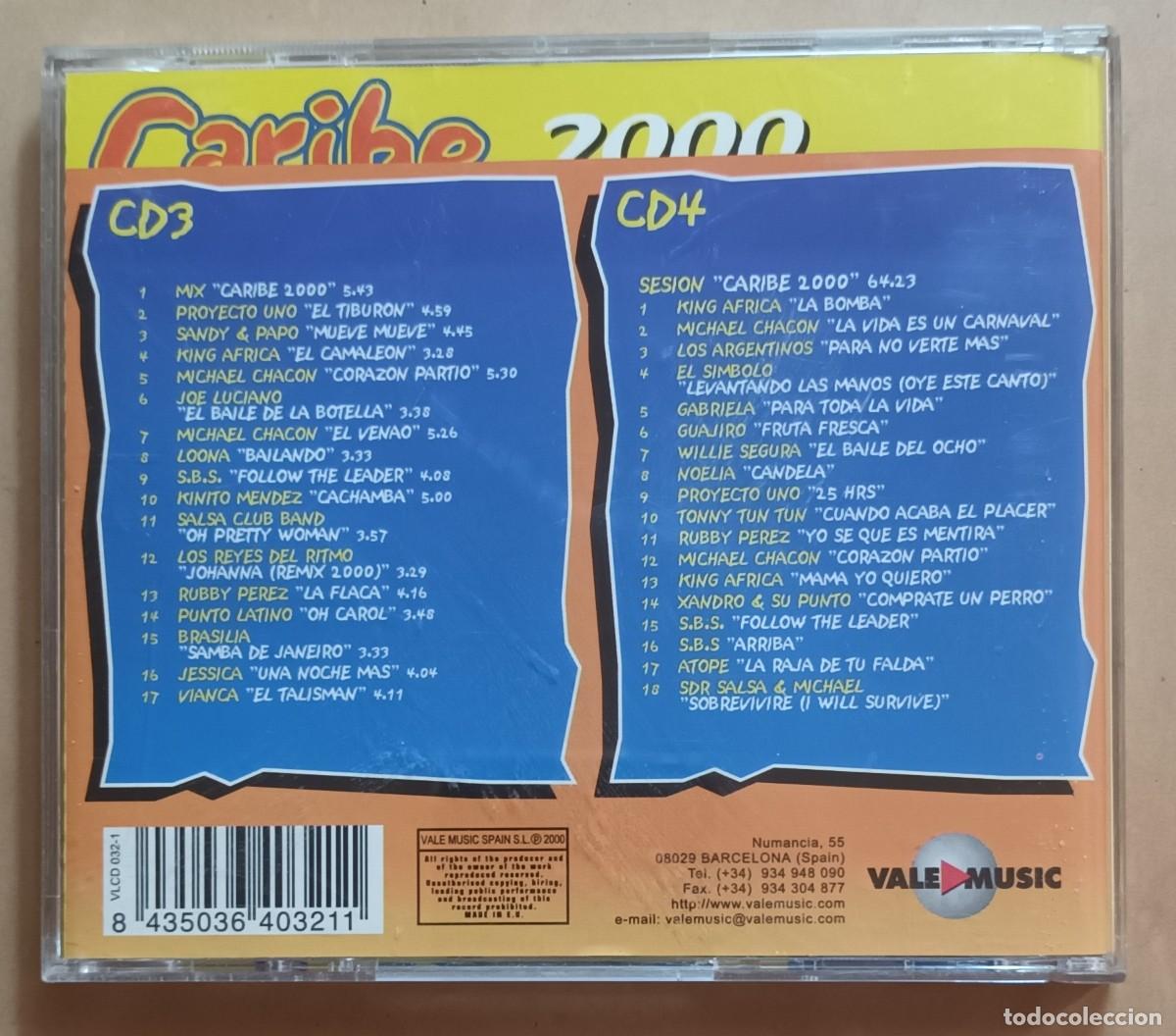 CDs de m&uacute;sica: 2 CD - CARIBE 2000 - LA BOMBA - Foto 2