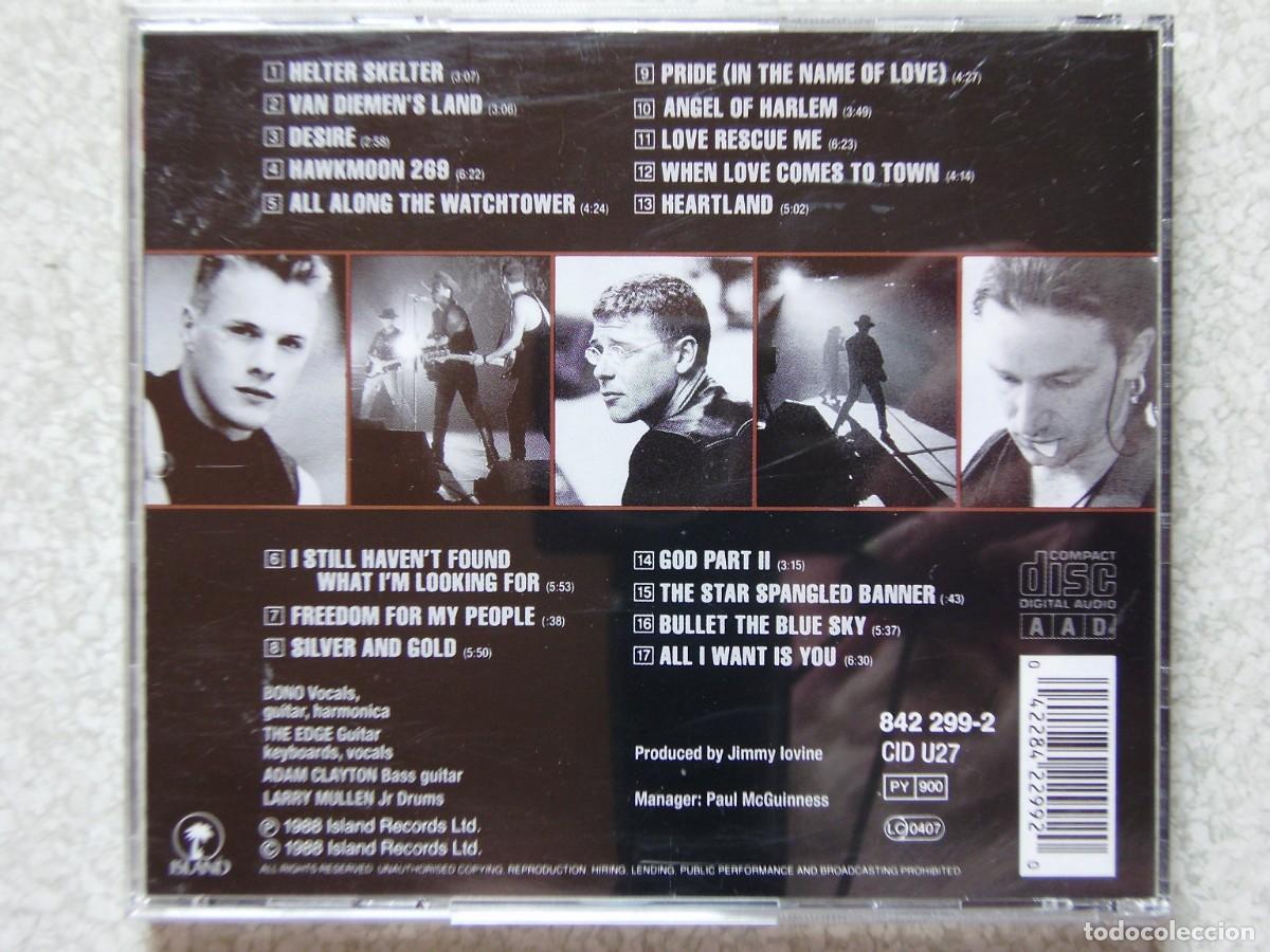 CDs de m&uacute;sica: U2.RATTLE AND HUM - Foto 2