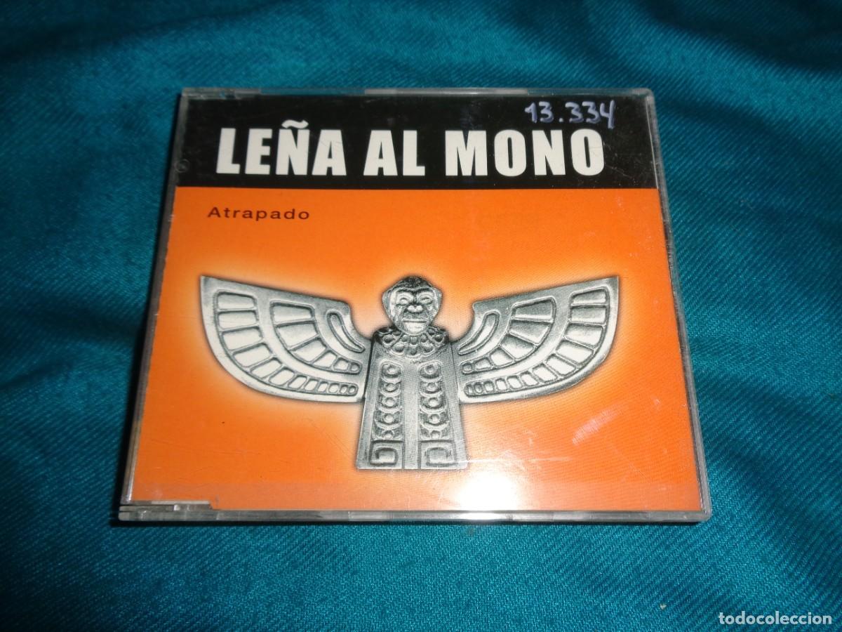 CDs de m&uacute;sica: LE&Ntilde;A AL MONO. ATRAPADO. CD PROMOCIONAL. IMPECABLE(#) - Foto 1