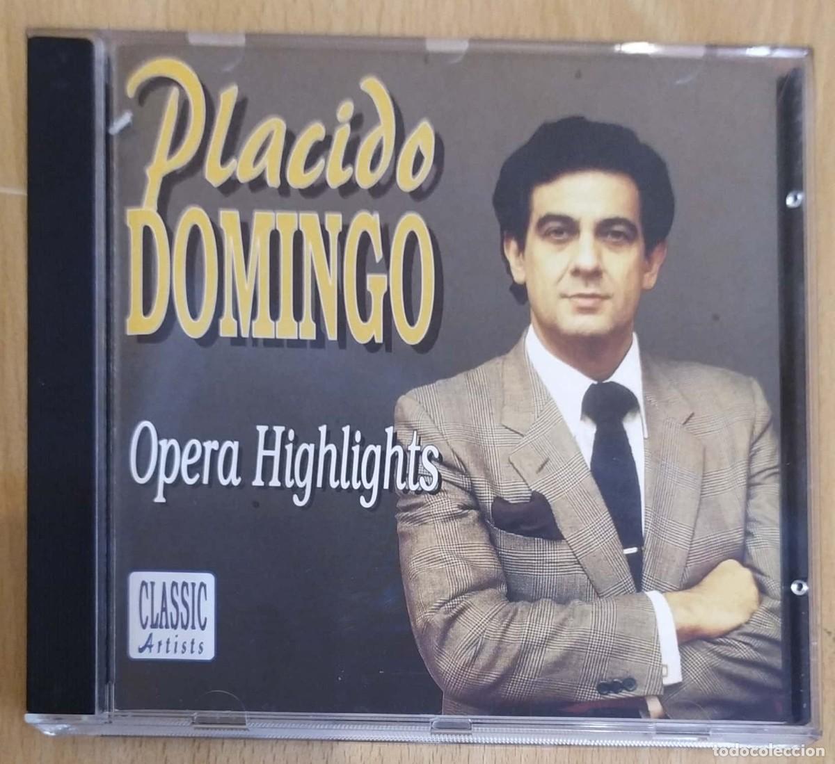 CDs de m&uacute;sica: PLACIDO DOMINGO (OPERA HIGHLIGHTS) CD 1993 - Foto 1