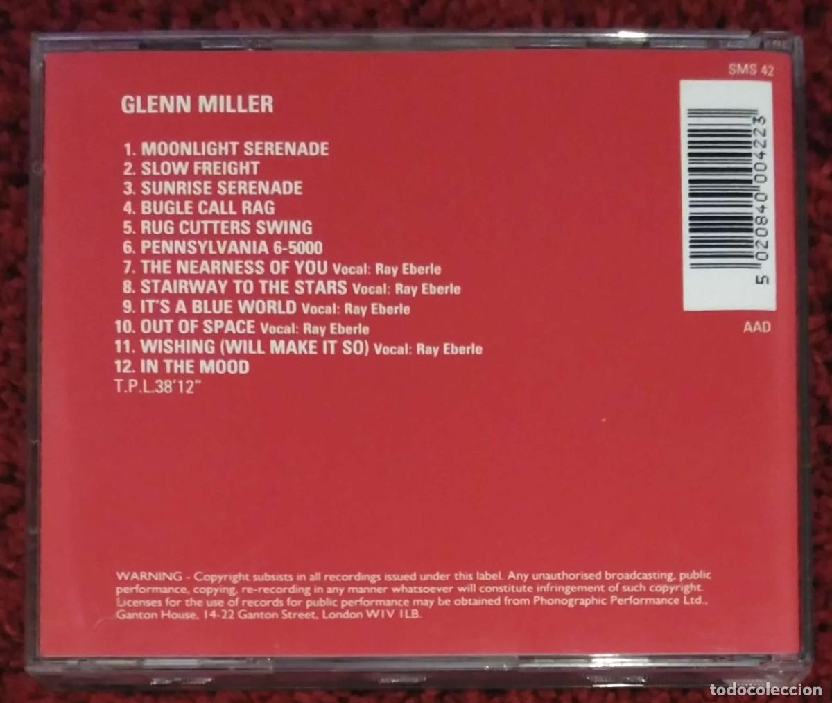 CDs de m&uacute;sica: GLENN MILLER (SMS 42) CD 1991 - Foto 2
