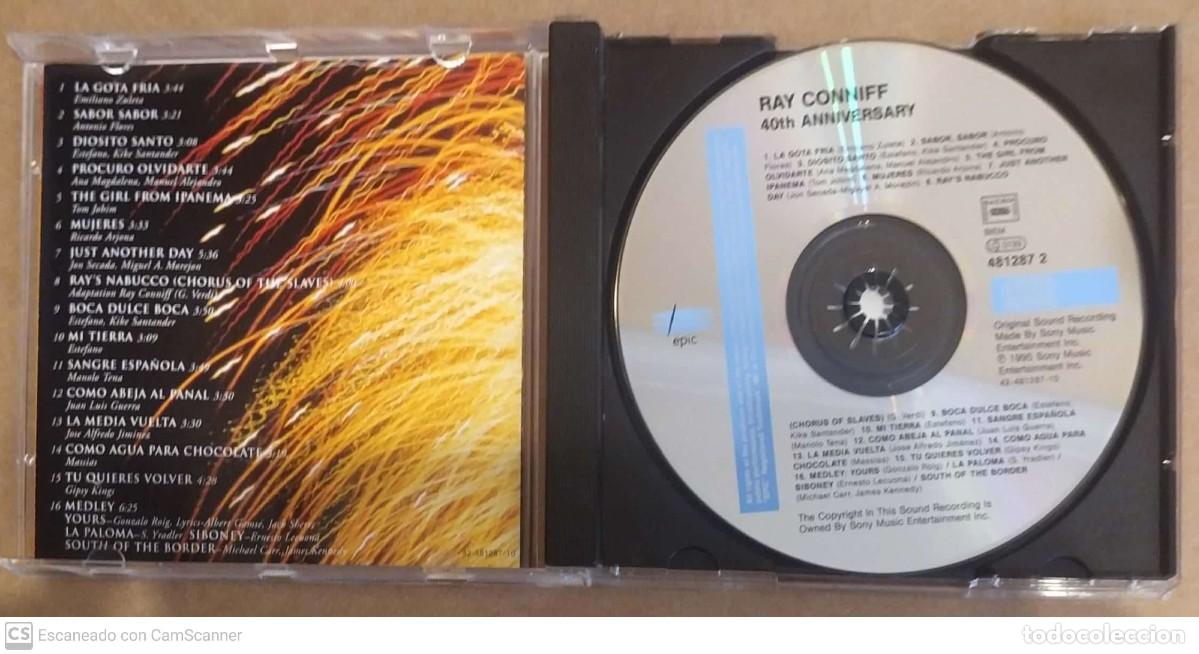 CDs de m&uacute;sica: RAY CONNIFF (40th ANNIVERSARY) CD 1995 - Foto 3