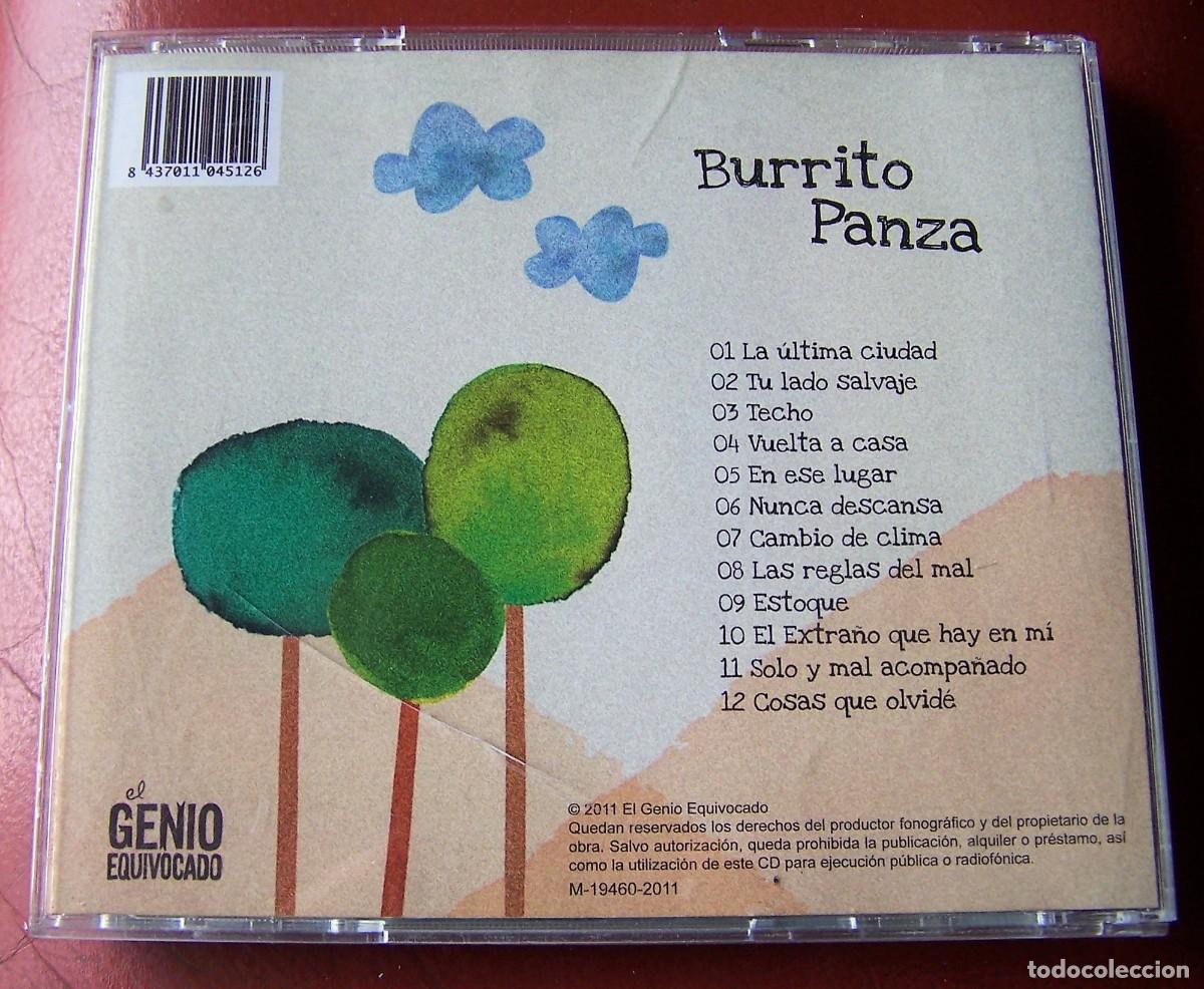 CDs de m&uacute;sica: BURRITO PANZA - SOLO Y MAL ACOMPA&Ntilde;ADO CD - Foto 2