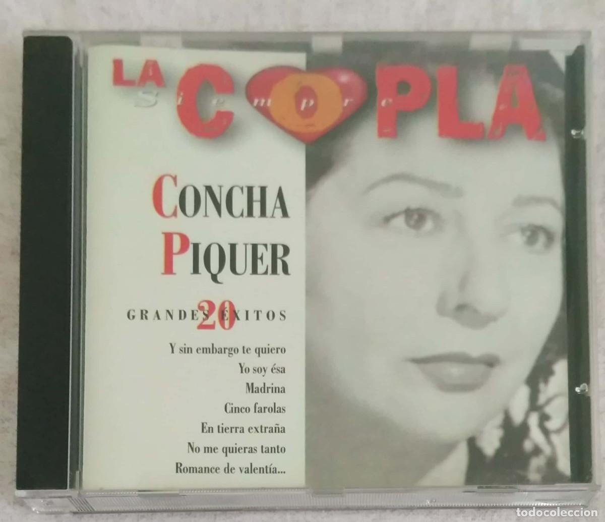 CDs de m&uacute;sica: CONCHA PIQUER (20 GRANDES EXITOS) CD 2000 - Foto 1