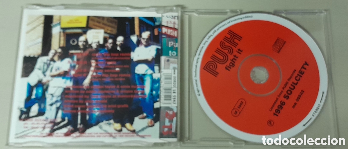 CDs de m&uacute;sica: PUSH - FIGHT IT - CDSINGLE - Foto 2