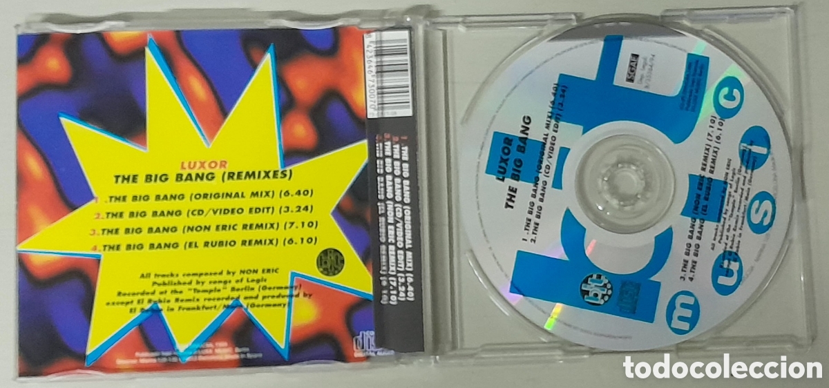 CDs de m&uacute;sica: LUXOR - BIG BANG!!! - CDSINGLE - Foto 2