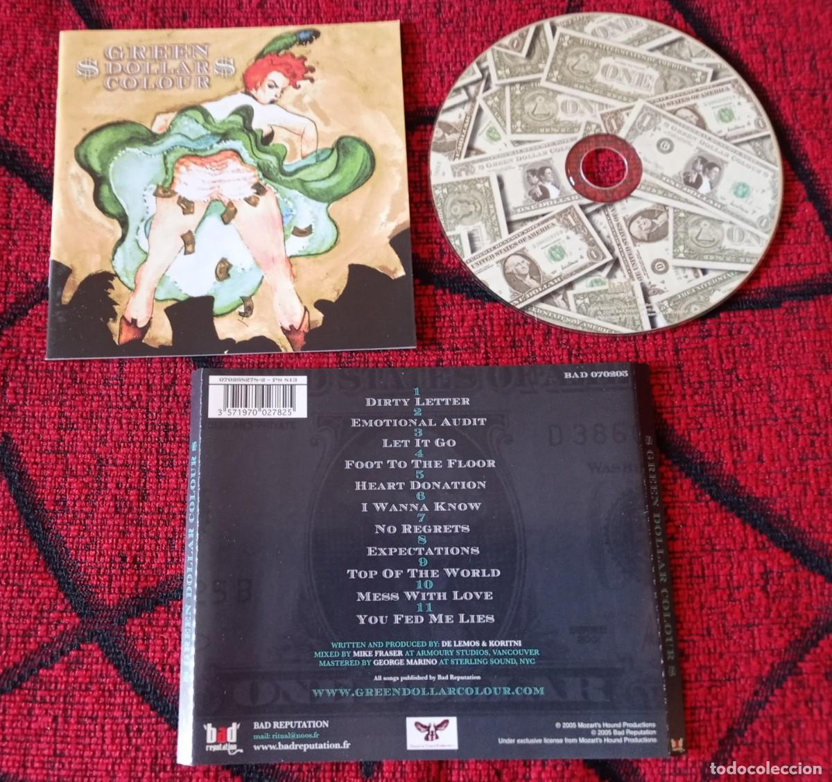 CDs de m&uacute;sica: GREEN DOLLAR COLOUR CD ORIGINAL 2005 FRANCIA