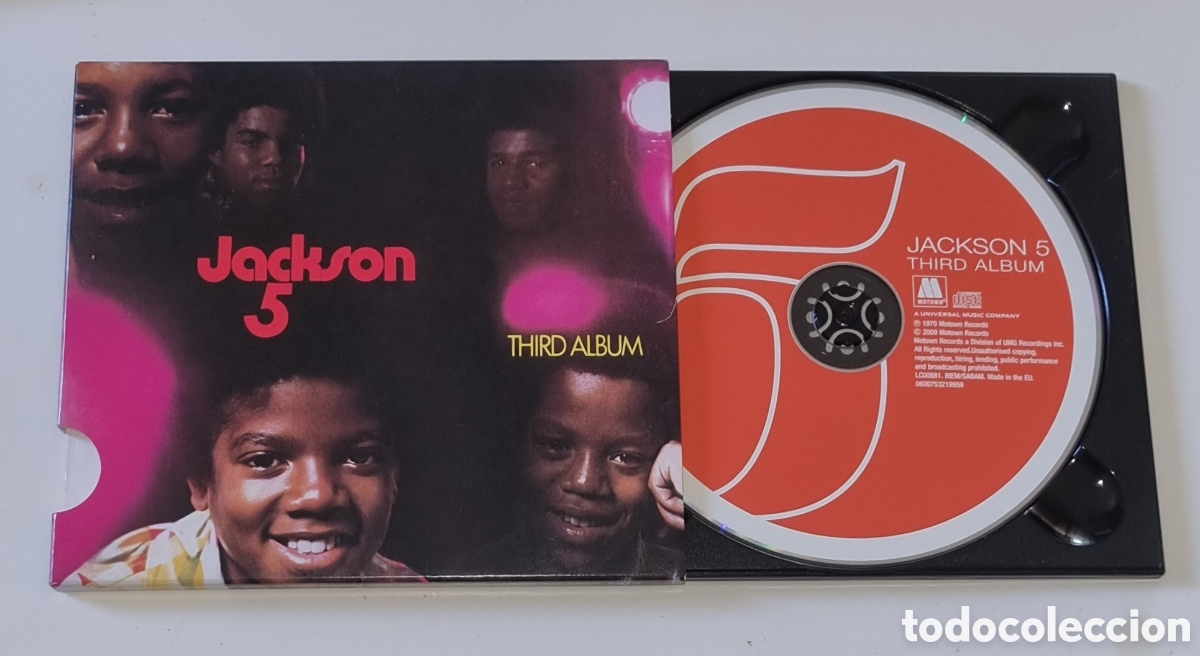 CDs de m&uacute;sica: JACKSON 5 / CD SLIDEPACK 2009 / THIRD ALBUM - Foto 2