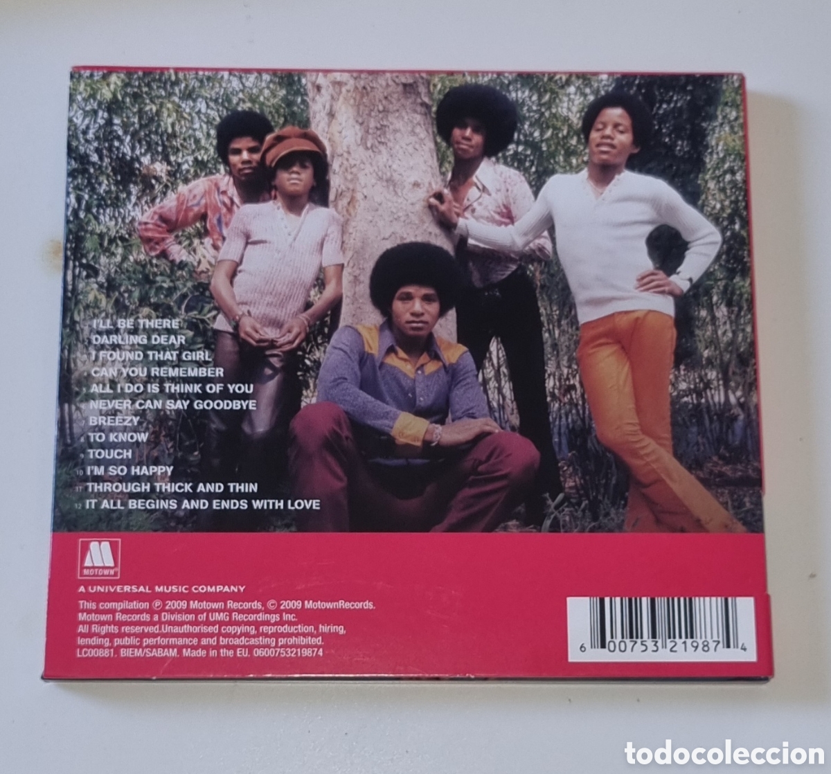 CDs de m&uacute;sica: JACKSON 5 / CD SLIDEPACK 2009 / LOVE SONGS - Foto 3