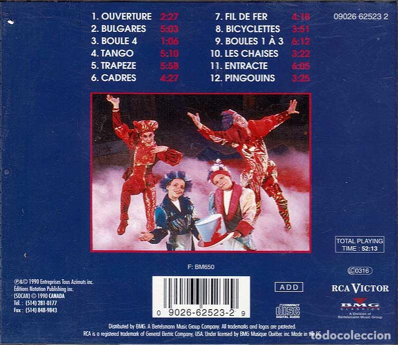 CDs de m&uacute;sica: Cirque Du Soleil - Cirque Du Soleil. CD - Foto 2