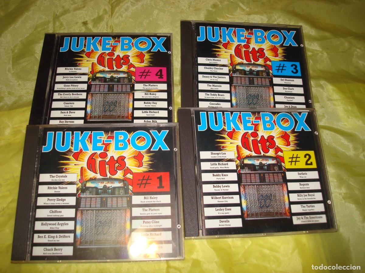 CDs de m&uacute;sica: JUKE-BOX HITS. DISKY, 1990. 4 CD&acute;S - Foto 1