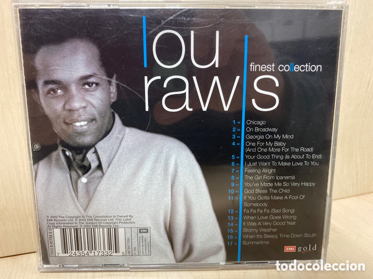 CDs de m&uacute;sica: Lou Rawls - Finest Collection (CD, Comp) - Foto 2