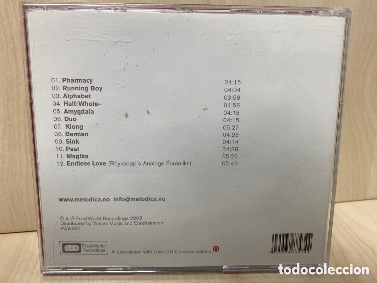 CDs de m&uacute;sica: Frost - Melodica (CD, Album) - Foto 2