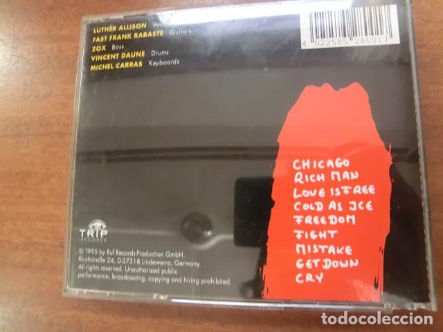 CDs de m&uacute;sica: LUTHER ALLISON - RICH MAN - 9 TRACKS - Foto 2