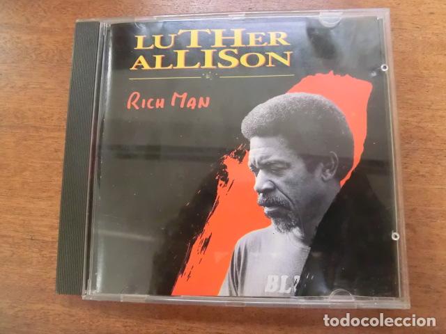 CDs de m&uacute;sica: LUTHER ALLISON - RICH MAN - 9 TRACKS - Foto 1