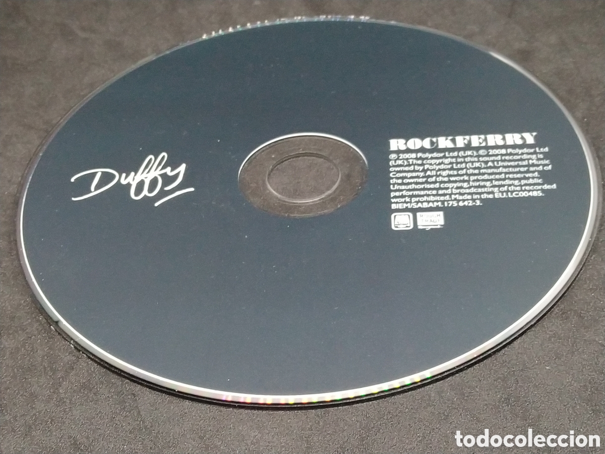 CDs de m&uacute;sica: DUFFY - ROCKFERRY - 2008 - CD - DISCO VERIFICADO - Foto 8