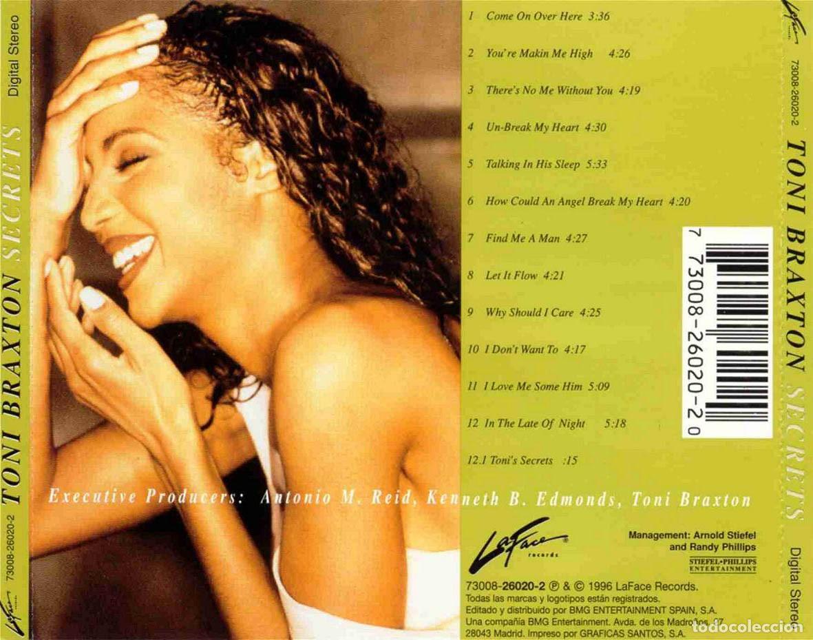CDs de m&uacute;sica: TONI BRAXTON - SECRETS - Foto 3