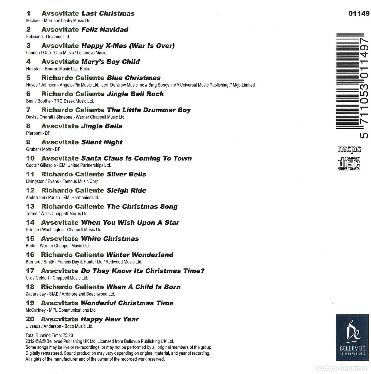 CDs de m&uacute;sica: GREGORIAN CHRISTMAS AND MORE - Foto 2